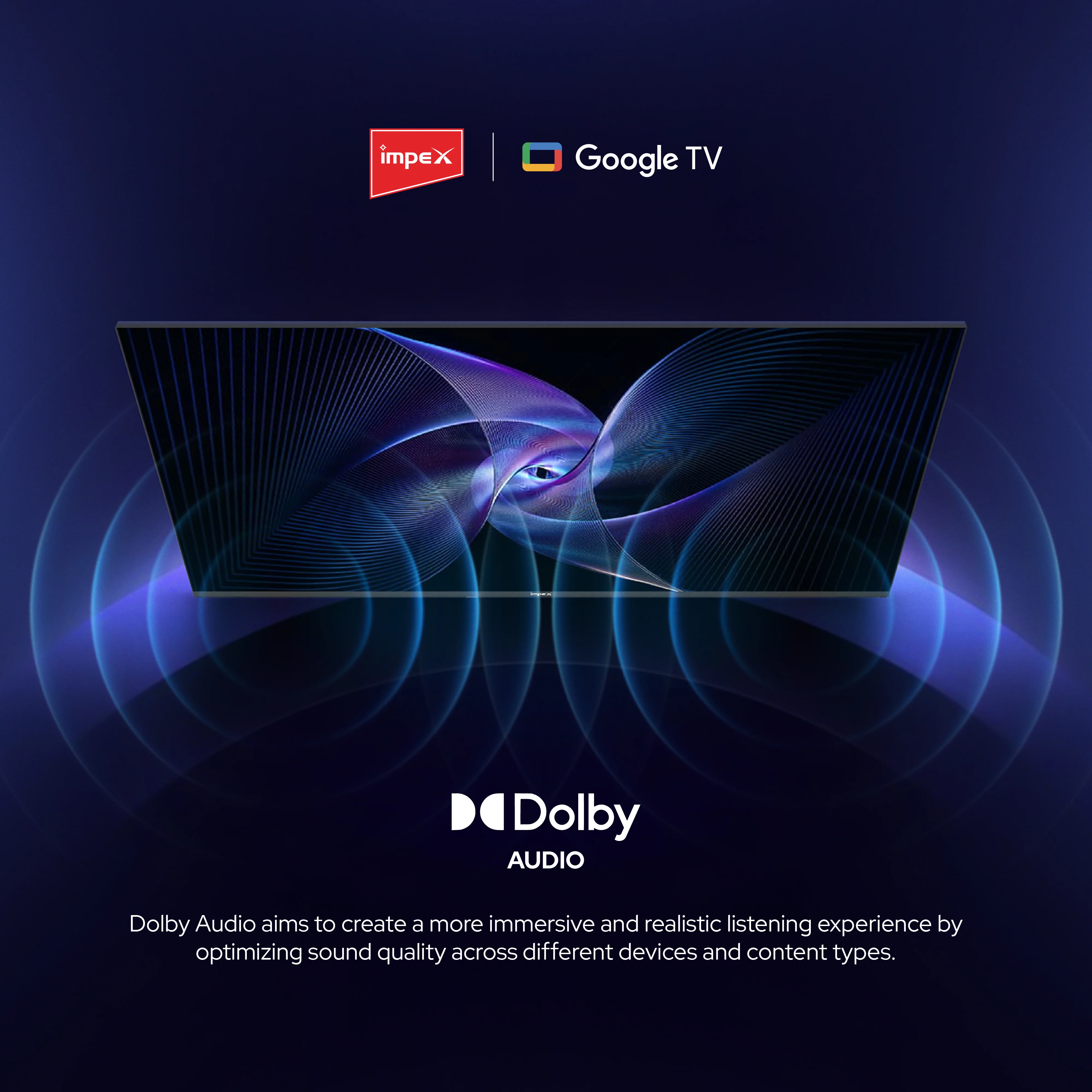 IMPEX|evoQ 43S4QLF3| 43"|4K QLED|GoogleTV|HDR10|ALLM|MEMC|Dolby Audio|24W SPEAKER|4 Year Warranty - Image 7