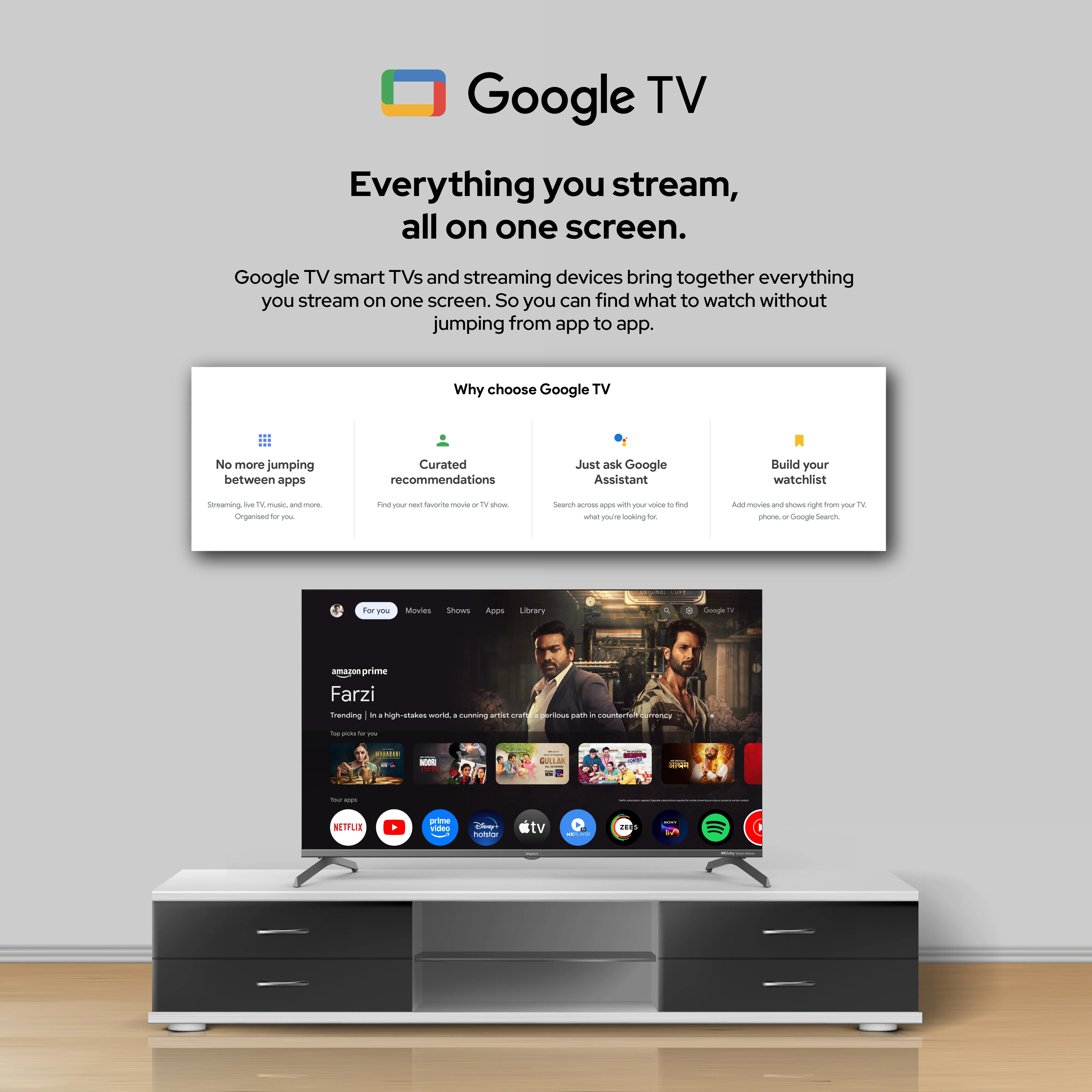 IMPEX|evoQ 43S4QLC3| 43"|4K QLED|GoogleTV|HDR10|120Hz DLG|Dolby Vision|Dolby ATMOS|ALLM|MEMC|24W SPEAKER|4 Year Warranty - Image 15