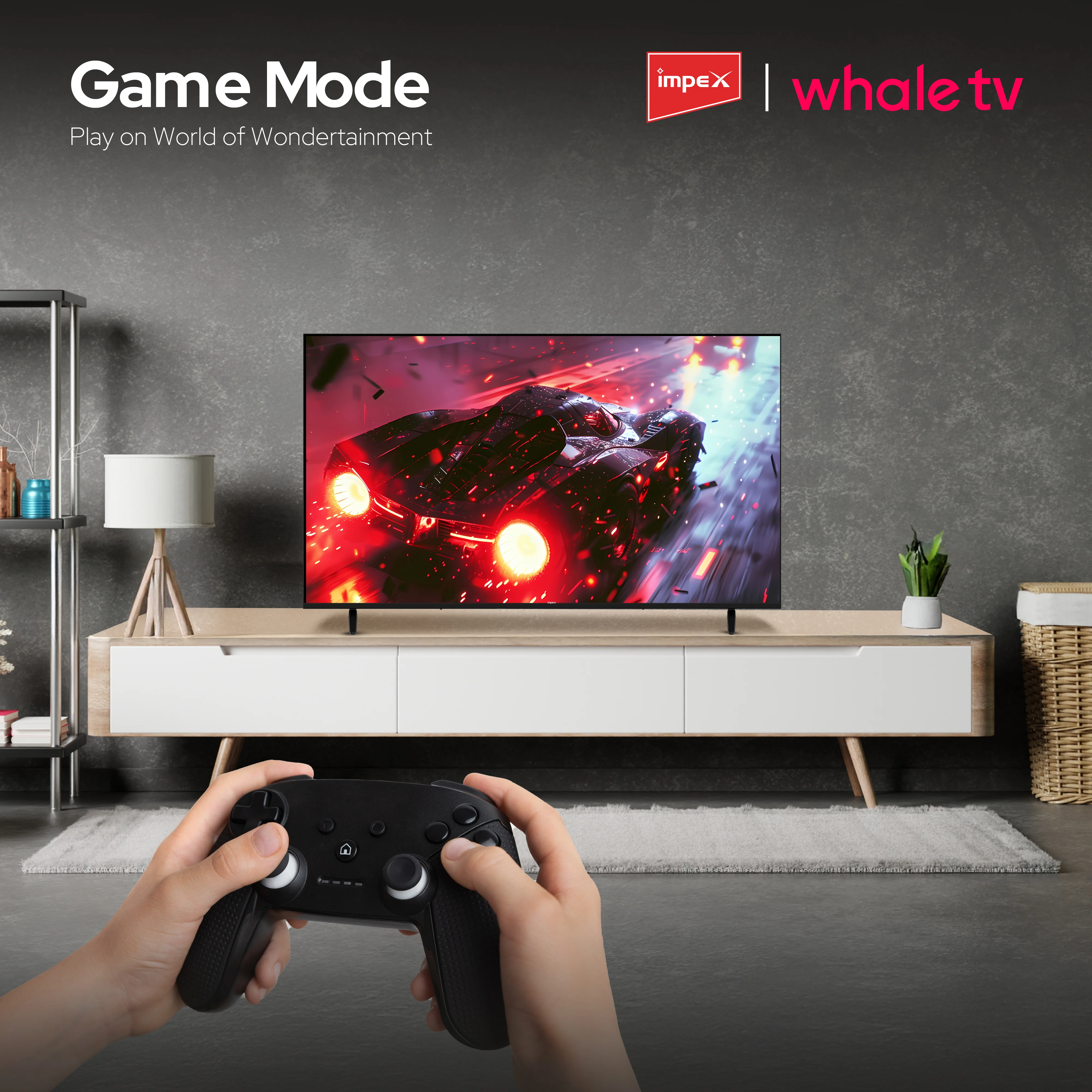 Impex WIOS Whale Series 65-inch 4K UHD QLED Smart TV (WIOS 65A4QSK1) with HDR10, Dolby Audio, and 3-Year Warranty (Black) - Image 11