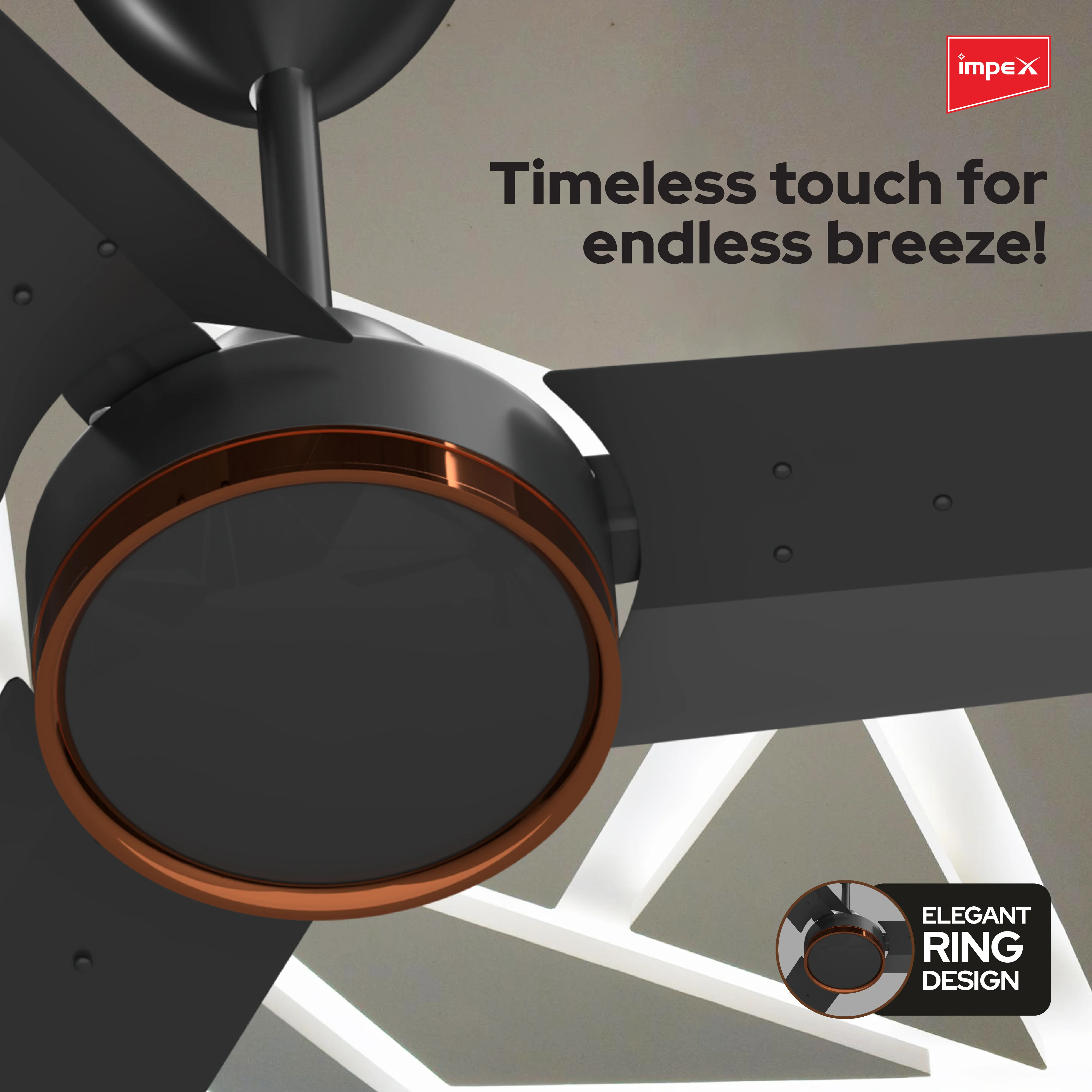 Impex 1200mm Ceiling Fan BLDC ATOM 28 Dx R with Remote - 5 Star | 3 Year Warranty - Image 7